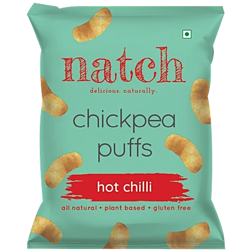 Natch  Chick Peas Puff Hot Chilli Flv 65g