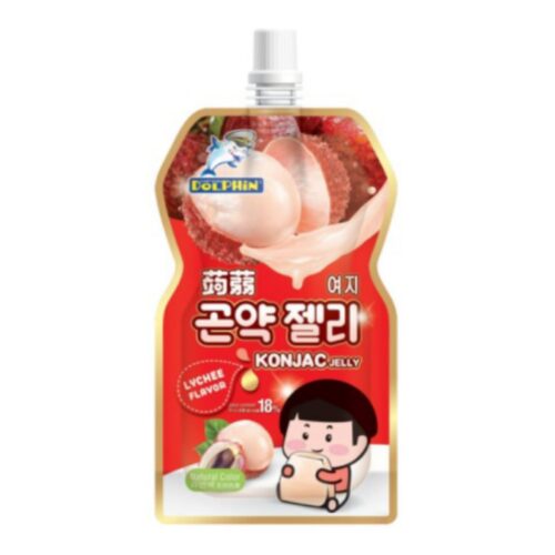 Dolphin Konjac Jelly Drink Lychee Flavour 130 G * 40 Pcs