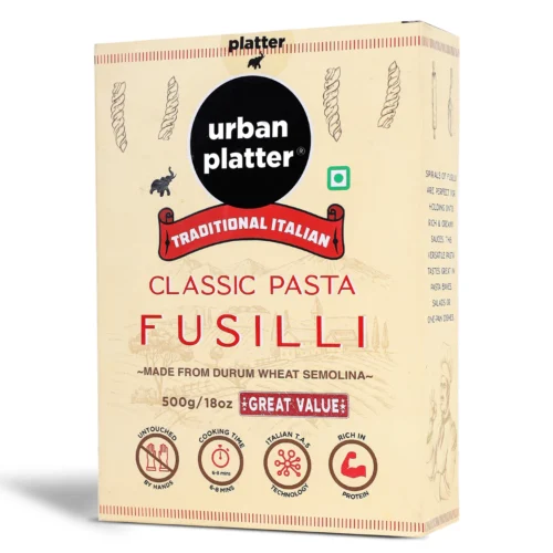 Urban Platter Traditional Italian Classic Fusilli Pasta, 500G