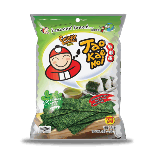 Tao Kae Noi Crispy Seaweed Original Flavour 15G