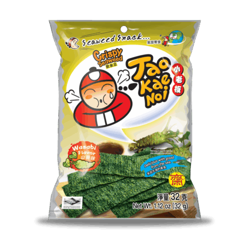 Tao Kae Noi Crispy Seaweed Wasabi Flavour 32G