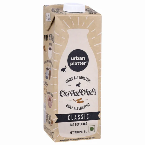 Urban Platter Oatwow Classic Oat Beverage, 1 Litre