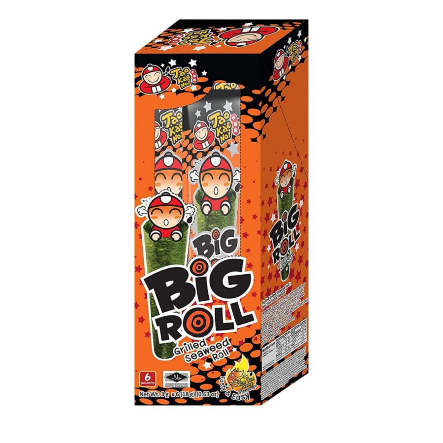 Tao Kae Noi Grilled Seaweed Big Roll Tom Yum Goong Flavour 3G