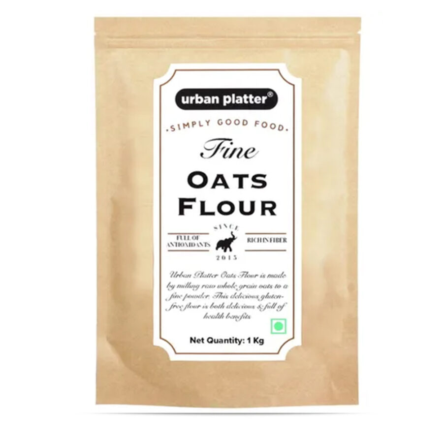 Urban Platter Fine Oats Flour, 1kg