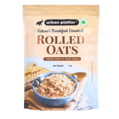 Urban Platter Rolled Oats, 1Kg