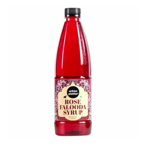 Urban Platter Rose Falooda Syrup, 700ml