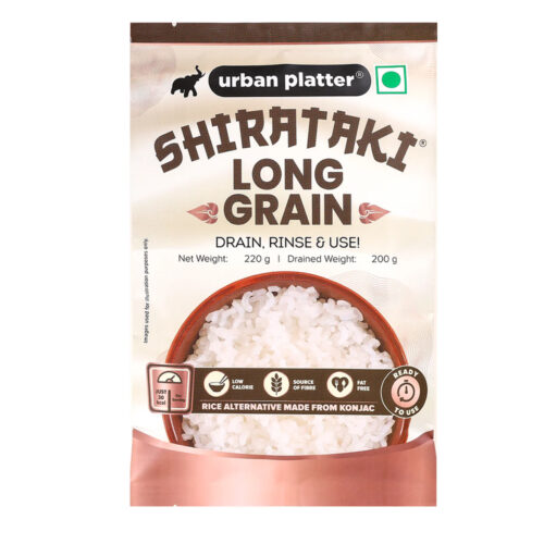Urban Platter Shirataki Long-Grain Rice, 220g