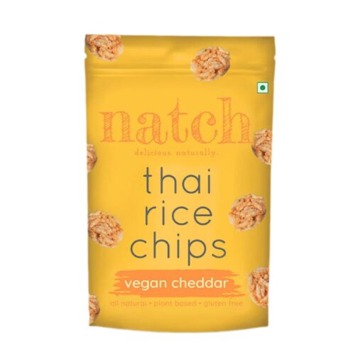 Natch Rice Chips - Vegan Cheddar 100g