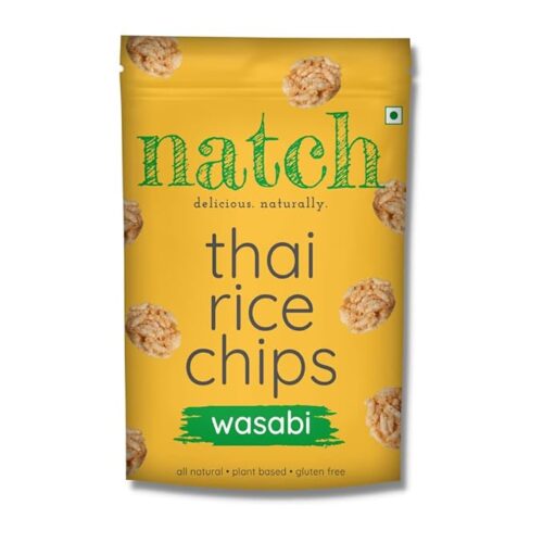 Natch Rice Chips - Wasabi 100g