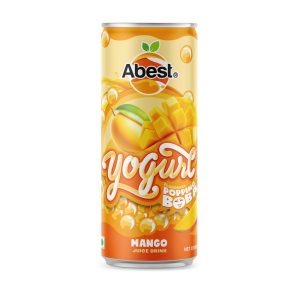 Abest Yogurt Popping Boba Mango Juice 320 ml
