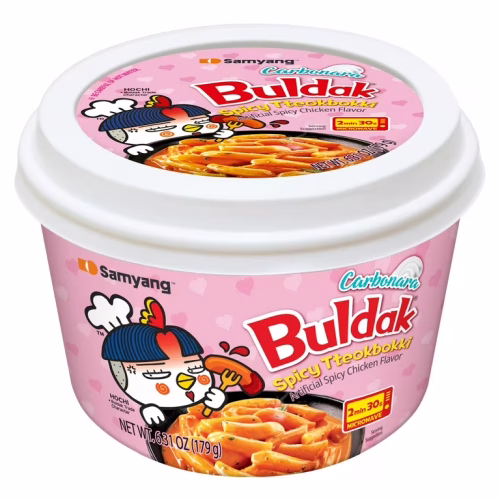 Samyang Rice Cake Bowl Carbanora 185 G