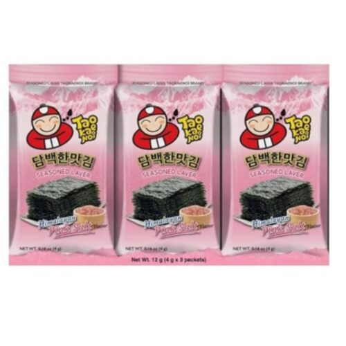 Tao Kae Noi Seasoned Laver Pink Salt Flavour 4g