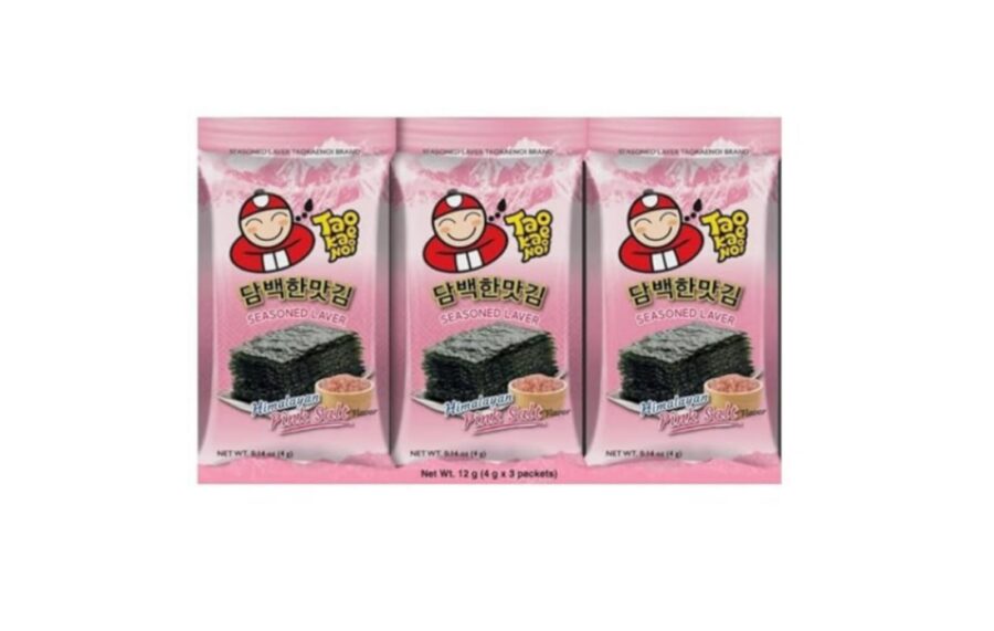 Tao Kae Noi Seasoned Laver Pink Salt Flavour 4g