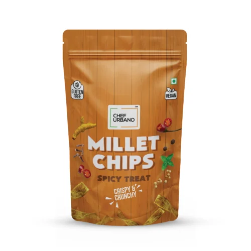 Chef Urbano Chips Millet Spicy Treat 75 G