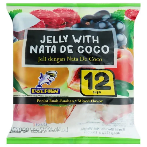 Dolphin Jelly Mixed Fruits 32g*12pcs Pouch
