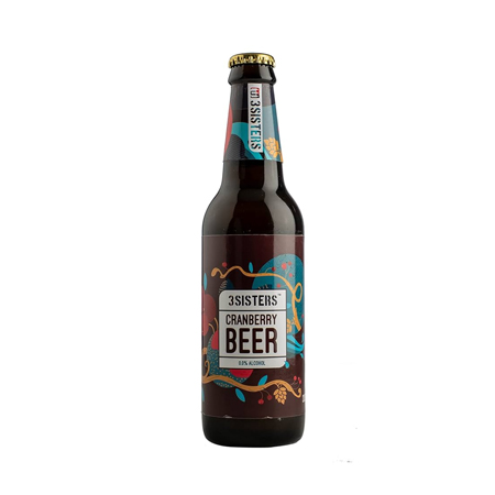 3 Sisters Non-Alcoholic Beer Cranberry 330 ml