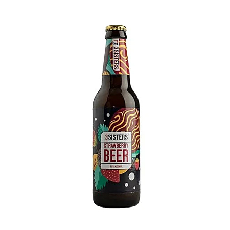 3 Sisters Non-Alcoholic Beer Strawberry 330 ml