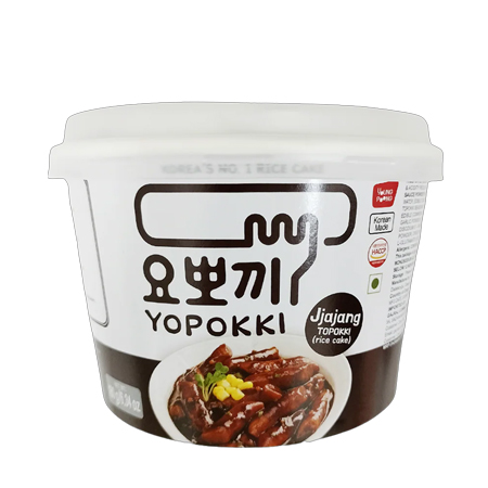 Yopokki Jjajang Topokki Bowl 180 G