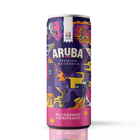 3 Sisters Aruba Premium Mocktails Blueberry Lemonade Flv 250 ml