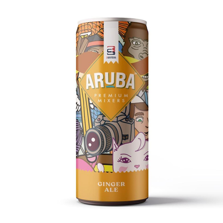 3 Sisters Aruba Premium Mixers Ginger Ale 250 ml