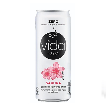Vida Zero Salty Sakura Flv Drink 325 ml