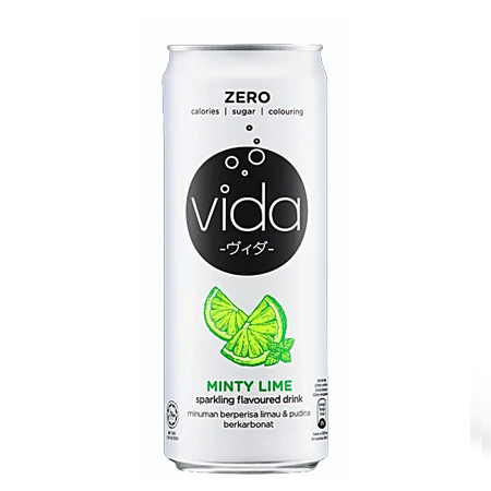 Vida Zero Salty Mint Lime Flv Drink 325 ml