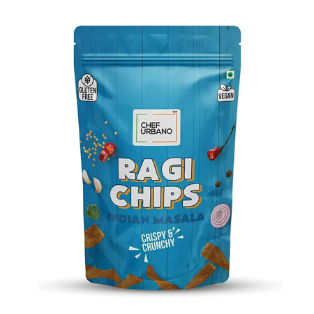 Chef Urbano Chips Ragi Indian Masala 75 G