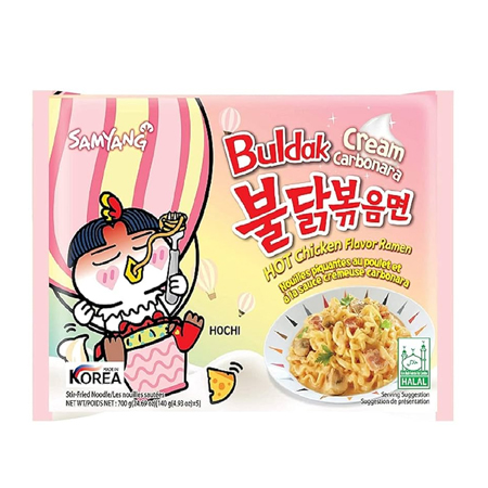 Samyang Creamy Carbo Hot Chicken Ramen 140 Gms