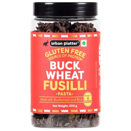Urban Platter Gluten-Free Buckwheat Fusilli Pasta, 200G