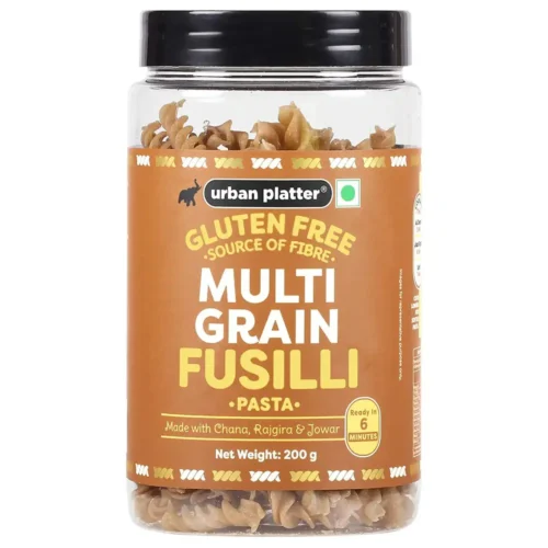 Urban Platter Gluten-Free Multi Grain Fusilli Pasta, 200G