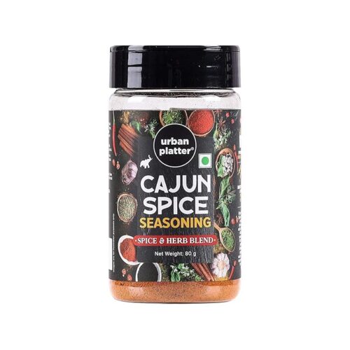 Urban Platter Cajun Spice Seasoning Shaker Jar, 80g