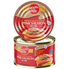 Gp Premium Wild Alaskan Pink Salmon In Oil 140 G