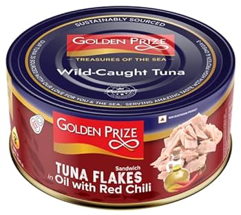 Gp Tuna Flakes In Oil With Red Chilli 185 Gm