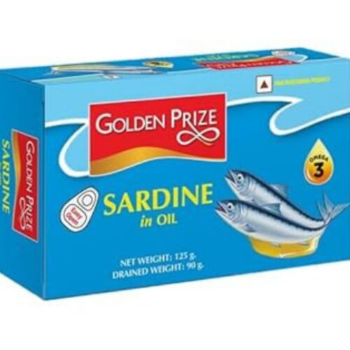 Gp Sardine Natural Oil 125 Gm