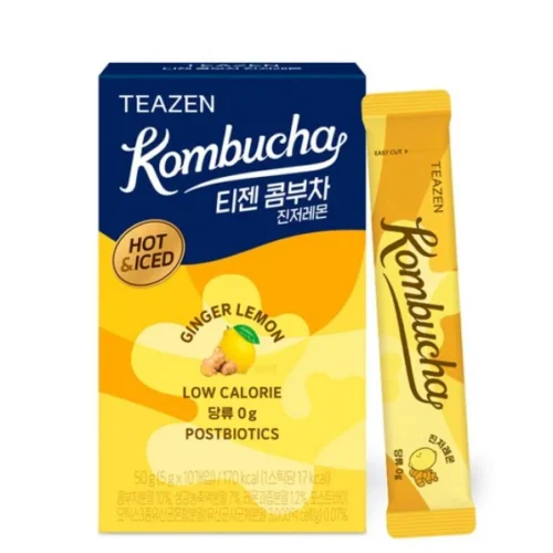 Kombucha Ginger Lemon Flv 50g (5g X 10)