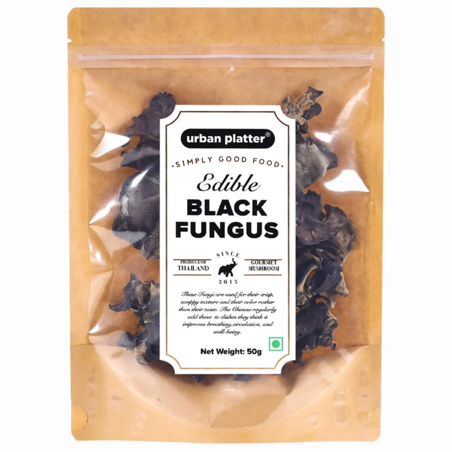 Urban Platter Edible Black Fungus , 50g