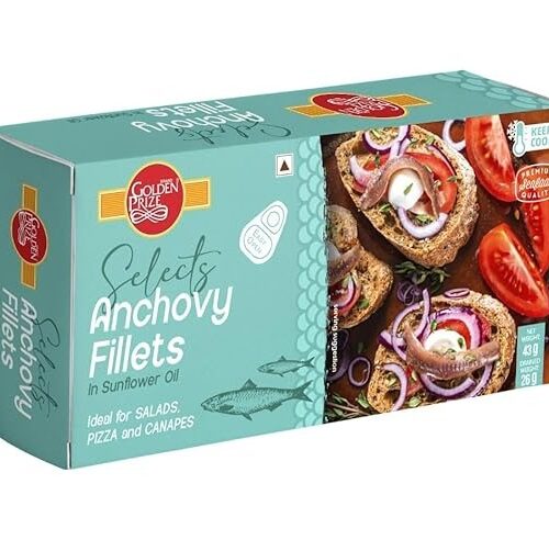 Gp Selects Anchovy Fillets In Sunflower Oil 48 G