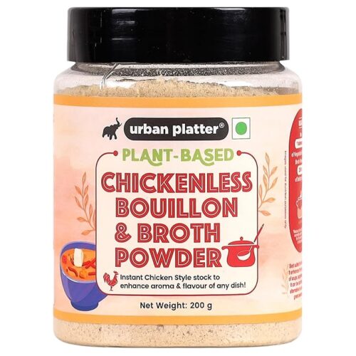 Urban Platter Vegan Chicken-less Bouillon & Broth Powder, 200g