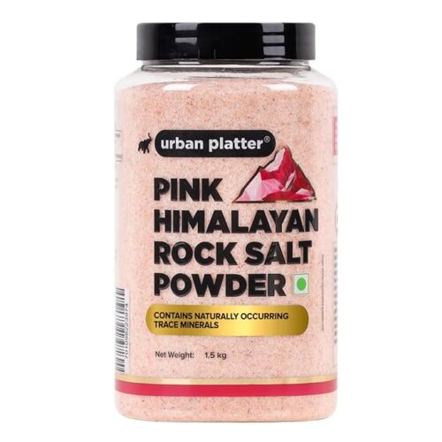 Urban Platter Pink Himalayan Rock Salt Powder, 1.5kg