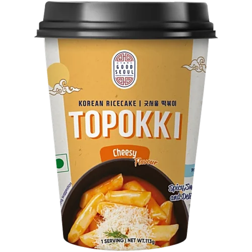Good Seoul Korean Ricecake Topokki Cheesy Flavour 113 g