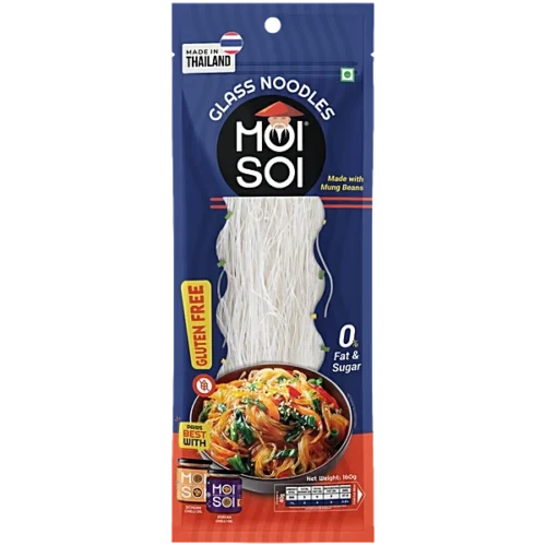Moi Soi Thai Glass Noodles - Made With Mung Beans, 160 g