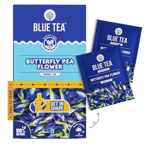 BLUE TEA - SF & CF BLUE BUTTERFLY PEA FLOWER TEA 17.5G (25 TEABAGS)
