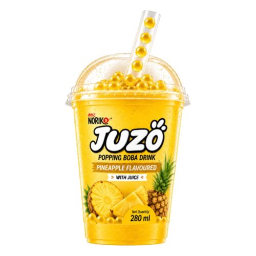 NORIKO JUZO POPPING BOBA DRINK PINEAPPLE FLAVOUR 280 ML